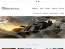 Tablet Screenshot of firmametal.com